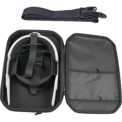Handbag For Oculus Quest 2 VR Adjustable Head Strap Headband & Hard Case Storage Bag for Quest2 Virtual Reality