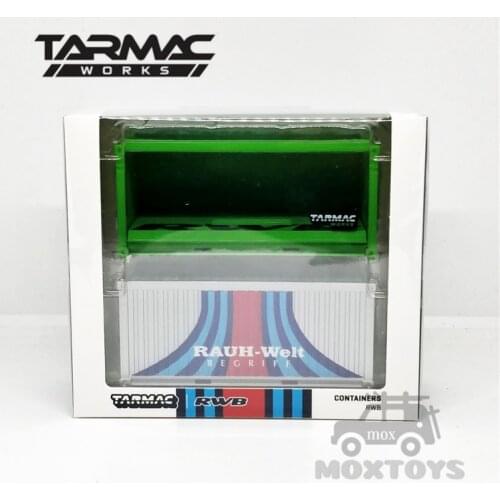 Tarmac works 1:64 Container Base Two Containers RWB Rough Rhythm & Martini
