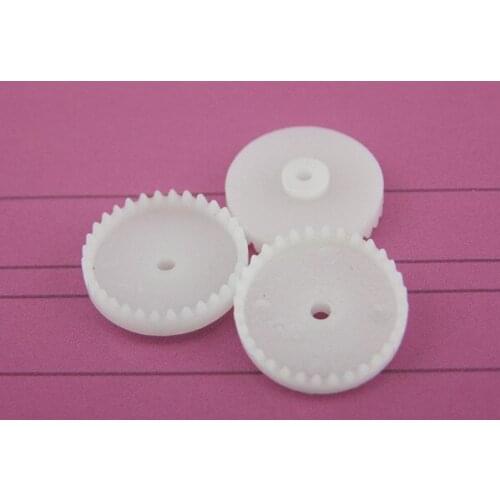 Tooth crown gear C322A plastic toys, accessories aperture 1.95MM crown gear 0.5 modulus material DIY model accessories