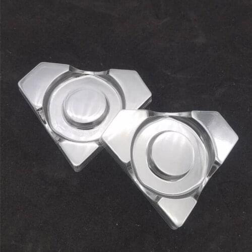 100pcs/lot Diamond Shape Eyelash Storage Case Packing Box for Magnetic Eyelash Box Transparent Lid Clear Tray