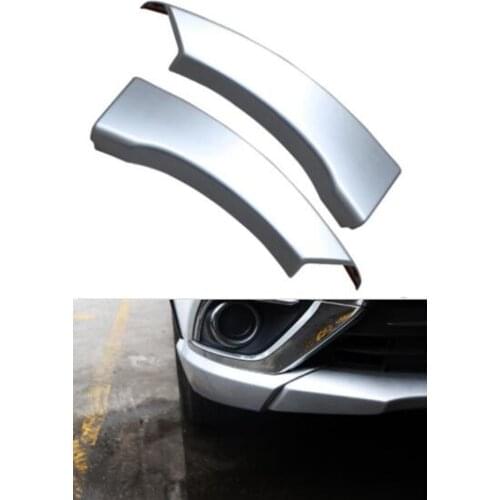 2 Pieces For Mitsubishi Outlander 2016 2017 2018 Abs Electroplating Automobile Before The Corner Protector Decorationauto Parts
