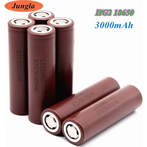 2021 Original HG2 18650 3000mAh Battery 18650HG2 3.6V Discharge 20A Dedicated for Hg2 Power Rechargeable Battery