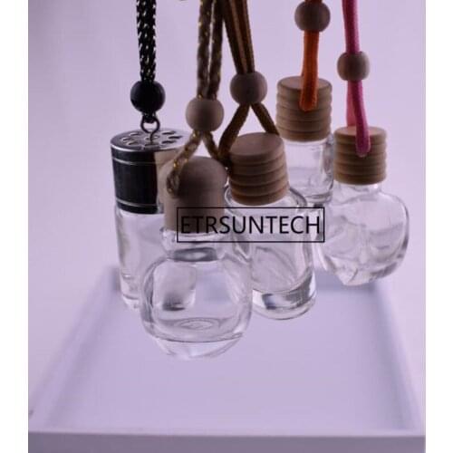 Car Perfume Bottle for Essential Oils Air Freshener Auto Pendant Ornament Car-styling Perfume Fragrance Accessories F1263