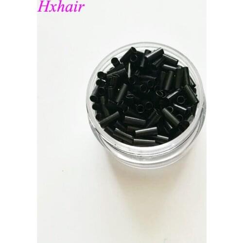 Freeshipping - 10000pcs 2.8mm Copper Tube Micro Rings / Links Beads / Black D-Brown Brown L-Brown Blonde