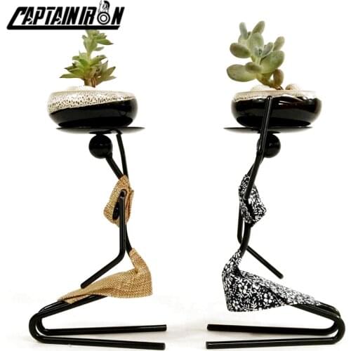 CAPTAINIRON Ceramic Flower Vases