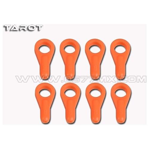 Tarot Helicopter Parts 450PRO Ball link Linkage rod TL45045 Black / Orange