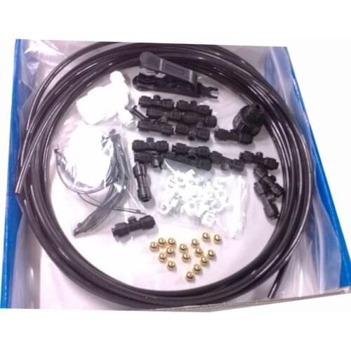 L079 HAIGINT Black Cheaper DIY12M Low Pressure Patio Misting Cooling Kits for Garden