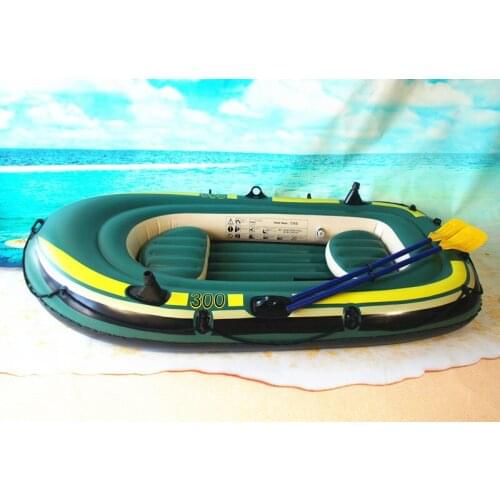 Inflatable boat fishing boat rubber kayak thickened 3 person boat kayak