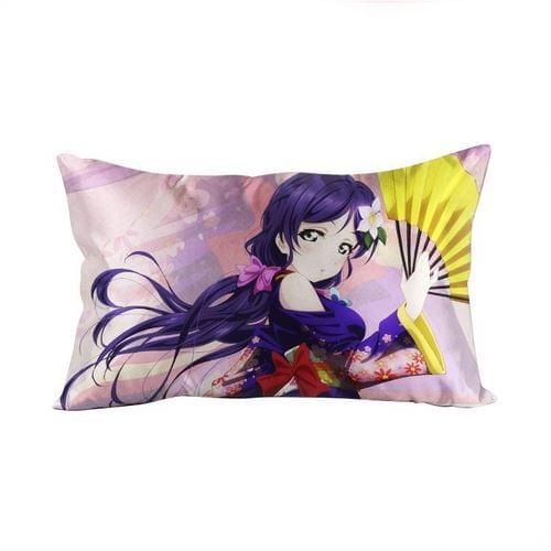 Hobby Express Tojo Nozomi - Love Live Anime Waifu Dakimakura Rectangle 40x70cm Pillow Cover GZF68