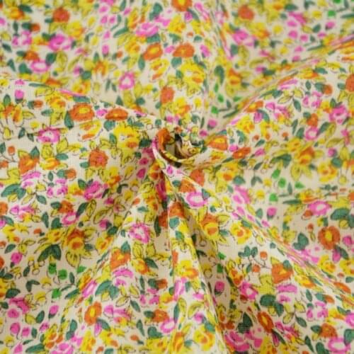 New Arrivals Flowers Designs Patchwork Home Textile Scrapbooking Decoration Telas TecidoSewing 100% Cotton Fabric Fat Quarter
