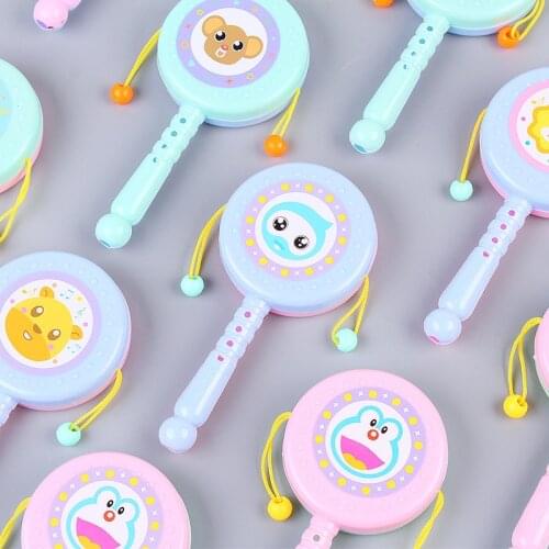Cartoon Baby Rattle Baby Toys 0-3 Years Old Early Learning Baby Rattle Rattle Toys for Children Auditory Response Training