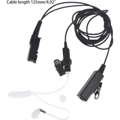 Anti-winding Wire Earphone Compatible with Motorola Xpr3300/XIRP6620/P6600 E8600 Earphone with120cm Length Sound Tube