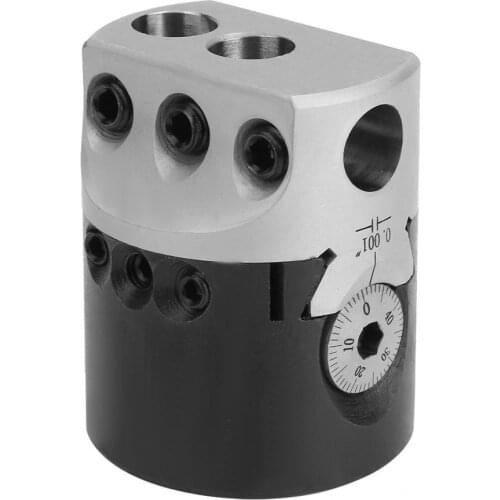 British 1/2'' Shank Dia F1 Boring Head 0.001 Manganese Steel Milling Boring Head 50*61.6mm For Lathe Milling Machine Boring Bar