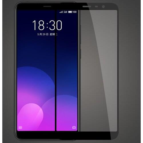 10pcs/lot 3D Tempered Glass For Meizu M6T Full Cover 9H Protective film Screen Protector For Meizu 6T M6T