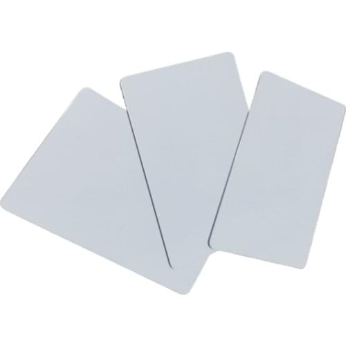 100Pcs EM4305 T5577 125KHz RFID Writable Tag Rewritable Writable Rewrite Duplicate 0.8mm Thin PVC Blank Card for Access Control