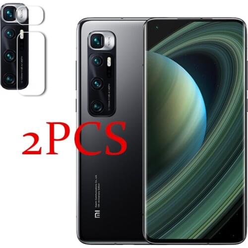 2PCS Lens Tempered Glass for Xiaomi Mi 10 Ultra Full Glued Camera Glass for Xiaomi Mi 10 Ultra Lens Protector Film Mi10 Glass