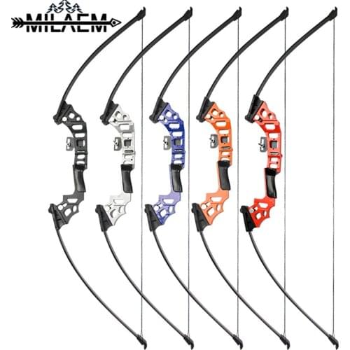 60inch Archery Recurve Straight Bow Takedown Bow Aluminum-magnesium alloy Bow Handle Fishing Hunting Shooting Accessories