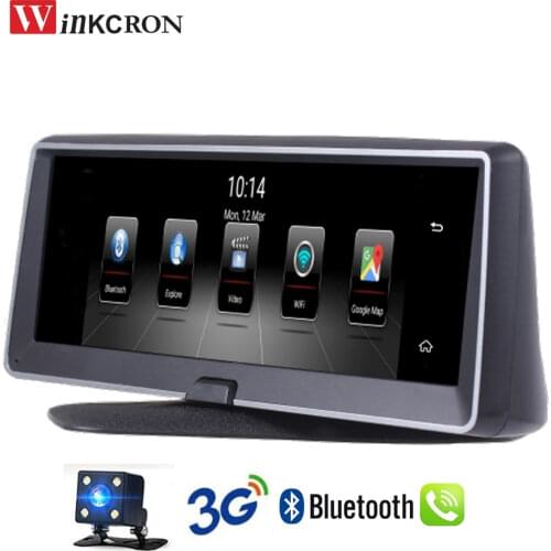 8" IPS 3G Car DVR Camera Android GPS Navigator DVR ADAS Car Video Recorder 1080P HD Dash Cam Night Vision Rear view Camera
