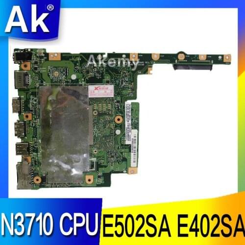 AK with N3710 CPU 8GB/RAM E502SA E402SA laptop Motherboard For ASUS E502S E502SA E402S E402SA Motherboard