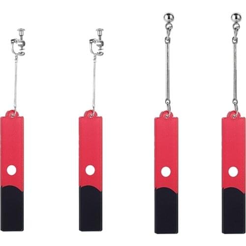 Tokyo Revengers Acrylic Earrings Simple Cosplay Props Hanafuda Drop Earrings Punk Jewelry for Women 2021
