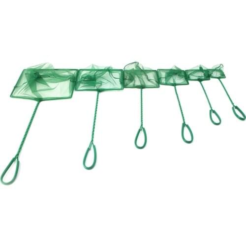 1PC Aquarium Fish Tank Square Shrimp Small Betta Tetra Fish Net 3"-10" 6 Sizes