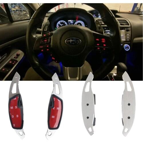 Aluminum Paddle Shifer Extension Cover For Subaru LEVORG XV FORESTER OUTBACK BRZ IMPREZA Accessories