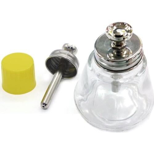 150ml Anti-static Glass Alcohol Liquid Bottle with Copper Core Pump Push Down Liquid Pump Dispenser Bottle Cleaning Tool