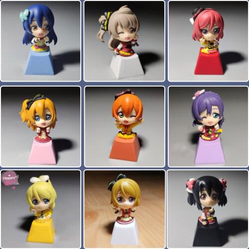 1pc DIY Key cap creativity mechanical keyboards keycap personality design,Cartoon anime modeling keycaps Cherry MX axis