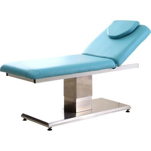 Electric Salon Furniture Beauty Massage Bed, Medical Injection Bed, Salon Station Nassagem Chair For Spa