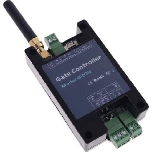 GSM Gate Opener G202 Remote Control Door Access Timer Switch Wireless Door Opener Support GSM 3G 4G 850/900/1800/1900/2100MHz