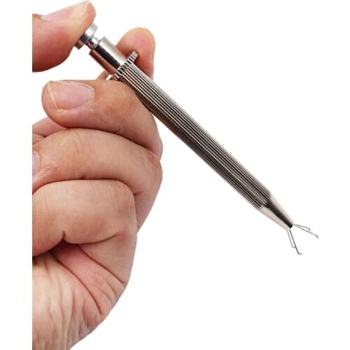 Diamond claw Pick-Up Tool with 4 Prongs Tweezers jewelry tools & equipments