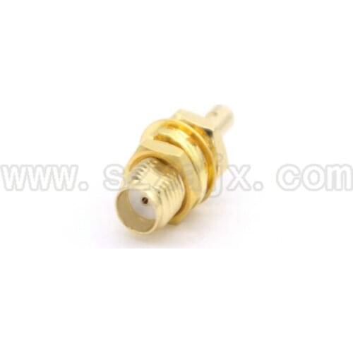 JX 100PCS RF connector SMA female Solder for RG178 Coaxial Cable SMA-KY fast ship