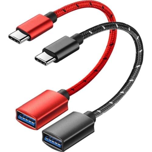 Cable Adapter Type-C To OTG Adapter Cable Data Transmission Compatible Android Cellphone Tablet New Laptop with OTG Function