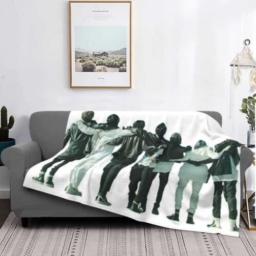 On The Shadow Looks Like Me Top Quality Comfortable Bed Sofa Soft Blanket Got7 Monsta X X1 Nct 127 Seventeen Ateez Txt