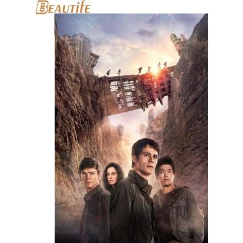 New Arrival The Scorch Trials poster Cloth Silk Poster Home Decoration Wall Art Fabric Poster Print 40x60cm,50X75cm,60X90cm