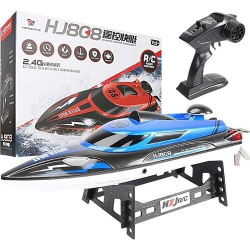 RC Boat Racing New Radio Remote Control Boat Dual Motor Speed High-speed Strong Power System Outdoor RC Boat Toys Christmas Gift