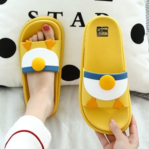 Sandals and slippers womens outer wear summer indoor household thick-soled non-slip home household slippers women summer