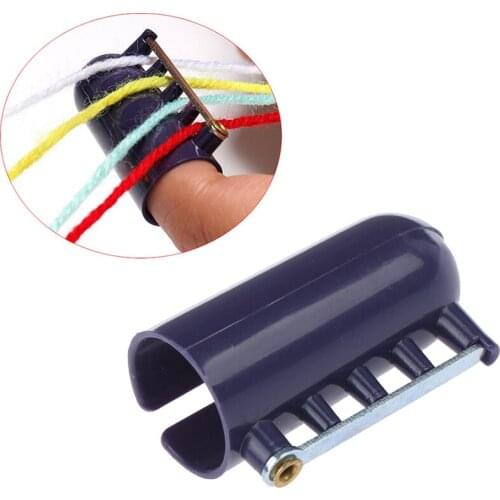 High Quality Brand New 1pc Knitting Machine Knitting Needle Thimble Braided Knuckle Jacquard Assistant Sewing Tool Accessories