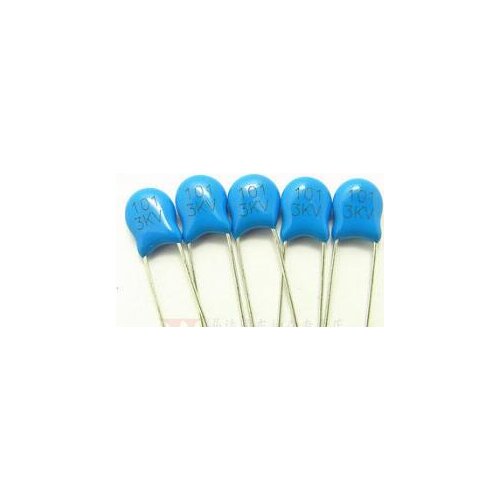 High voltage porcelain ceramic capacitor 101K 30KV 100PF 30KV101