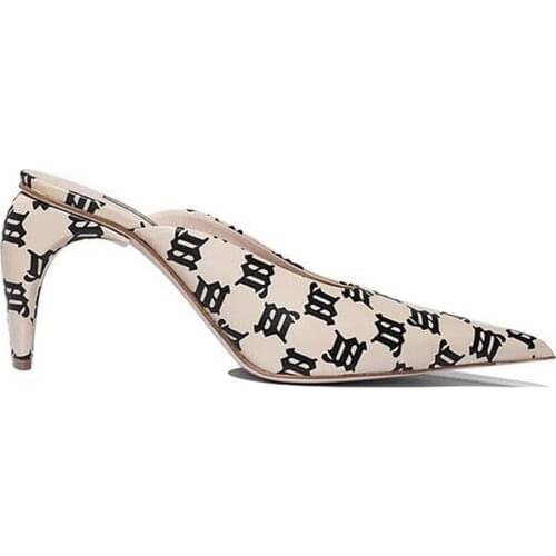 2020 New Pointed Toe Women Pumps Fashion Print Strange Style Woman Shoes Spring Summer Casual Cozy Shoes Women Zapatos De Mujer