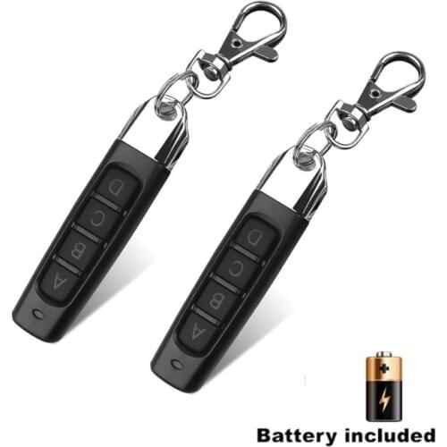 433MHZ Cloning Duplicator Key Fob A Distance Remote Control Clone Fixed Learning Code Car Key For Gate Garage Door 2020 New