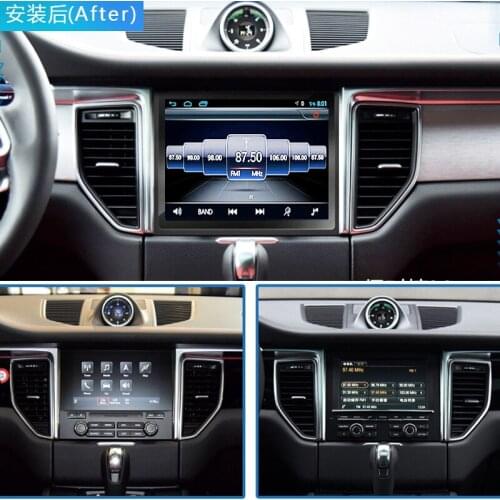 Car Multimedia Player NAVI Radio Stereo For Porsche Macan S 95B GTS Turbo PCM 8.4 inch Navigation CarPlay 360 BirdView