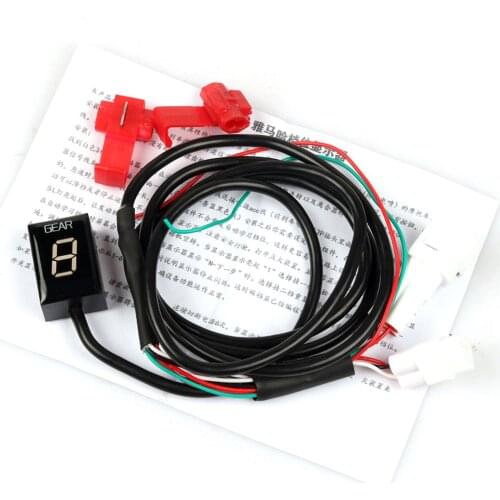 Motorcycle Digital Gear Indicator for Yamaha FZ400 FZ6R XJ6 FZN150 XV1600A
