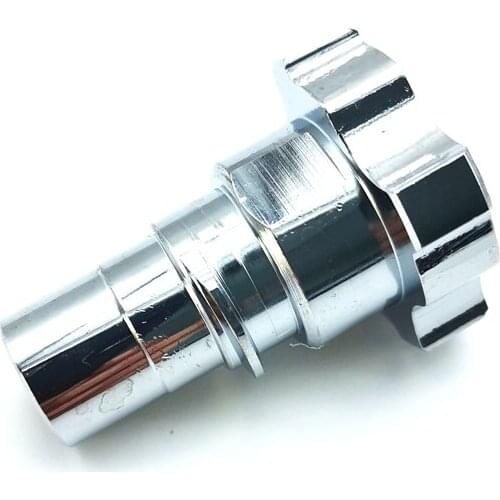 For PPS Spray Gun Quick Connector Hopper Adapter Copper Fast Joint Threadless 1piece