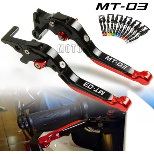 Motor For Yamaha MT-03 2005-2006 2015-2017 MT03 MT 03 Motorcycle CNC Aluminum Brake Clutch Levers Adjustable Folding Extendable