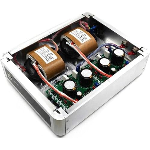 HIFI 130 W Ultra low noise DC 2-way linear power supply LPS (65 W + 65 W) DC5V/9V/12V/15/18V/19V24V A variety of options