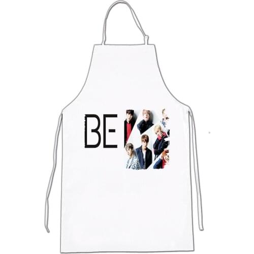 MERCHANDMANIA apron BTS DELUXE EDITION Disc Home Kitchen Man woman cleaning BBQ mandles
