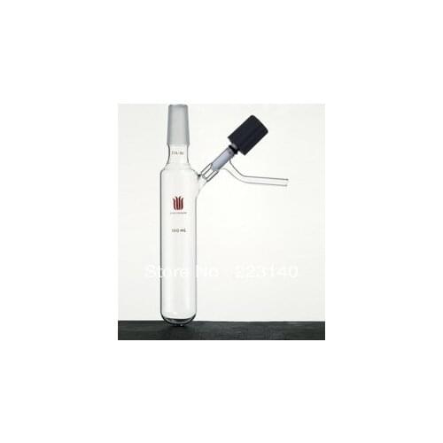 F574250 Flask, Reaction tube, Male Joint, Capacity:250ml, Joint:24/40, Valve Size:0-4mm