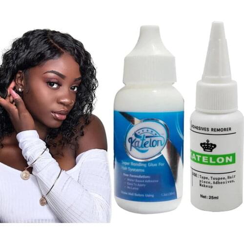 Lace Glue Bold Hold Wig Glue Hair Glue for Lace Wig Waterproof Wig Adhesive and Glue Remover for Toupee Frontal Wholesale