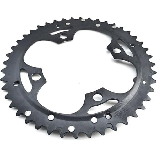44T Chainring 9 Speed Crank Carbon Aluminum Alloy Replacement Chain Ring for Shimano SLX XT Crankset